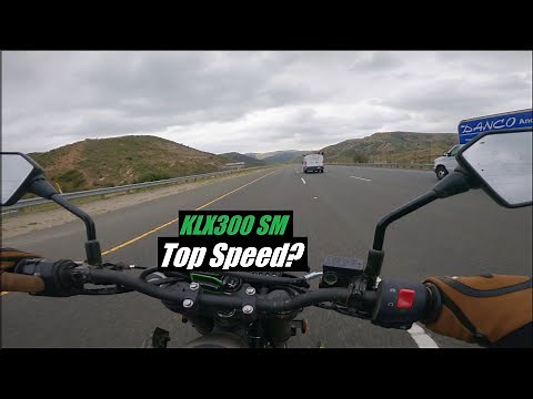 Kawasaki KLX300SM Top Speed