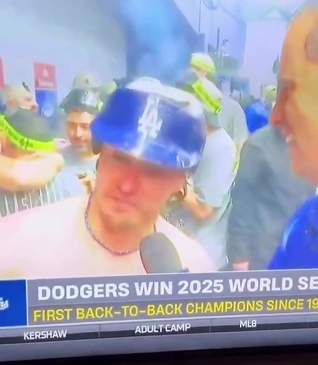 1K views | Kike Hernandez delivered one of the best postgame interviews ever after the Dodgers won the World Series! | EgotasticSports | Facebook