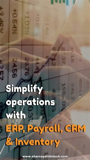 Sharvaya Infotech on Instagram: "Still managing manufacturing with excel & disconnected systems? ERP Software, Payroll, CRM & Inventory Web module to Mobile App Development, Branding, and Lead Generation — we build smart digital solutions that simplify operations and scale your business. One partner. One integrated system. Endless possibilities. Let’s transform the way you work. No fake promises. Only measurable results. 📩 Let’s grow your brand — DM us now. @sharvaya.infotech 📞 Contact Us: +91