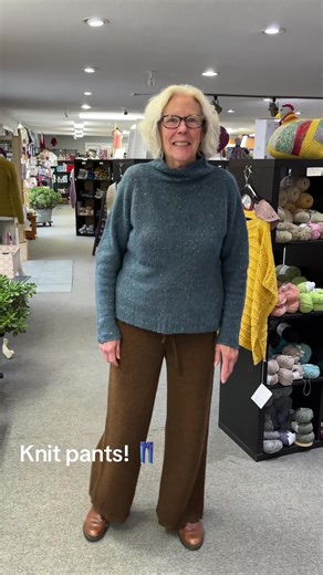 Knit a Second Pair of Vesey Pants with Vintage DK