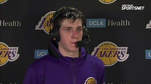 "I ask a lot of questions. I ask Rondo something every five minutes. It's really me trying to be a sponge." Austin Reaves on his ability to make an impact early on in his pro career with the Los Angeles Lakers. | Spectrum SportsNet