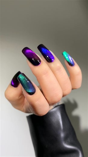 meet our newly upgraded magnetics. ultra-opaque. highly-pigmented. just two coats, no base color needed. | mooncat