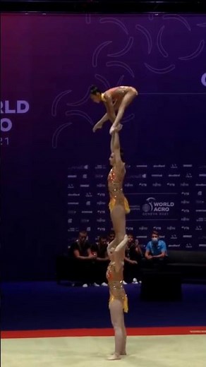 Phenomenal Women’s Acrobatics 😮👏