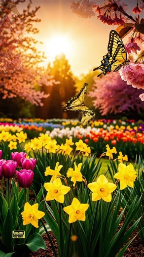 Peaceful Spring Morning Piano 🌿 Calm Your Mind in Seconds