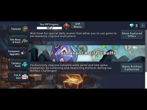 Crafting idle clicker proof