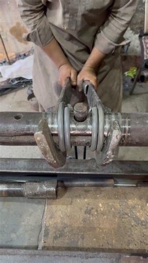 Double Spring Power – Twice the Strength! #shorts #metalcraft #springmaking