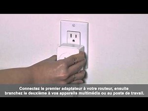 Kit d'adaptateurs CPL nano 500 AV avec prise intégrée TPL-407E2K