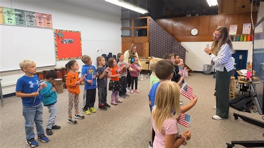Mrs. Smith uses the I Do, We Do, You Do model with KT to practice the tricky part in one of their Veterans Day songs. Keep your 👀 out for more detailed information closer to our performance in November. Benton Community Schools | Keystone Elementary School