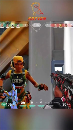 Pro Level Valorant Gameplay 🎯 | Smart & Clean Play #valorant