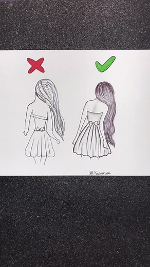 Step-by-Step Guide: Drawing a Girl with a Dress