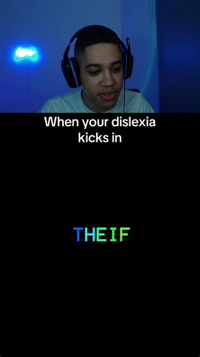 Theif Game vs. Dyslexia: What's The