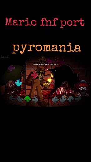 Mario FNF Port: Pyromania – Unleash the Fun!
