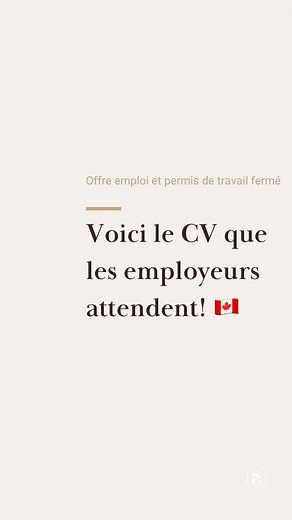 Vous soumettez une offre d’emploi au Canada? Voici le CV que les employeurs attendent! 🇨🇦 Voici les ressources pertinents citées : • CV : ￼https://www.quebec.ca/emploi/trouver-emploi-stage/conseils/preparer-candidature/rediger-curriculum-vitae • Lettre de présentation : https://www.quebec.ca/emploi/trouver-emploi-stage/conseils/preparer-candidature/rediger-lettre-presentation | Blouin Avocats