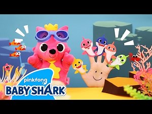 Shark Puppet Finger Family | Baby Shark Puppet | Sing Along with Baby Shark | Baby Shark Official