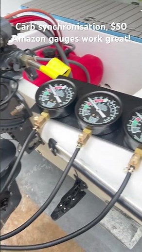Yamaha f40 carb tuning, runs perfectly now. Don’t be afraid, DIY #yamaha #florida #nsb #boatlife