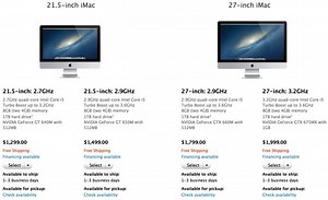 Apple's shipping times for both 21.5" & 27" iMac improve to 1-3 days | AppleInsider