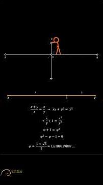 Altın Oran = 1,618... Geometry vs Animation (Alan Becker) #shorts #maths #geometry#alanbecker #fyp