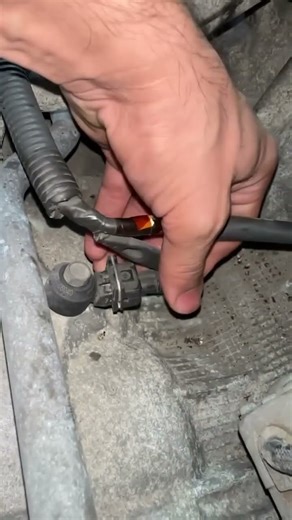 Fix knock sensor connector✅❗️ #carpart #mechanic