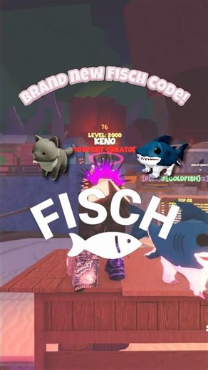 NEW DEV CODE FOR MIGU ROD #foryou #roblox #gaming #fisch