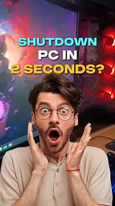 1.1M views · 13K reactions | Shutdown Your PC in 2 Seconds #pctips #pctricks #shutdownpc #Windows10 #Windows11 #RTCtutorials #Tech | RTC Tutorials | Facebook