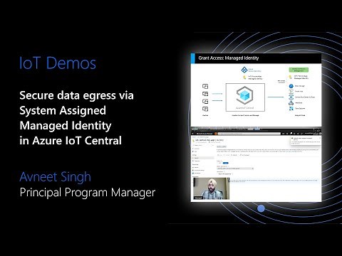 Demo: Secure Data Egress via System Assigned Managed Identity in Azure IoT Central