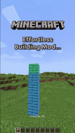 Minecraft Effortless Building Mod!