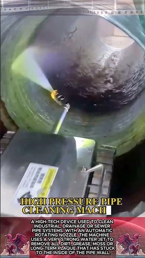 High pressure pipe washer – modern technology