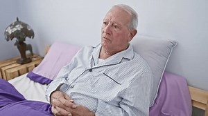 Upset Senior Man Pyjamas Frowning Skeptically Stock Footage Video (100% Royalty-free) 3414842487 | Shutterstock