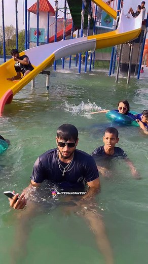 459K views · 18K reactions | Water park  #rupeshjonny02 #rupeshjonny #mamabhanje #waterpark #comedyvideo #funnyvideo #bhojpuri #bagheli #singrauli | Rupesh Jonny | Facebook