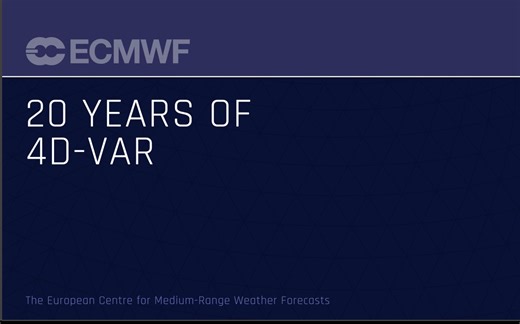 四维变分（4D-Var）在ECMWF的运用