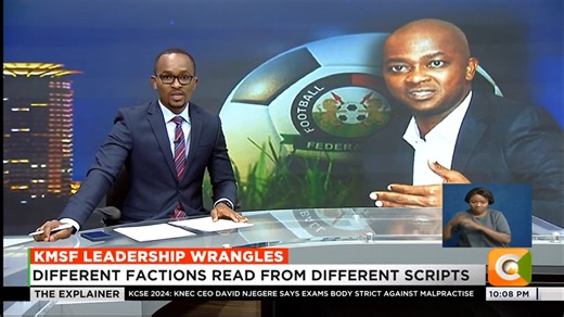 3.4K views · 83 reactions | KMSF Leadership Wrangles: Different factions read from different scripts 11 out of 15 clubs support Chairman Maina Muturi #CitizenExplainer Sam Gituku | Citizen TV Kenya | Facebook