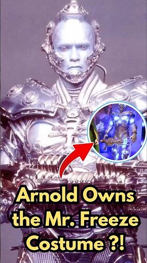 Arnold Schwarzenegger Owns The Mr Freeze Costume from Batman & Robin !?