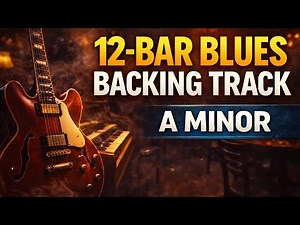 Blues Backing Track in A Minor - 12 Bar Blues - Backing Track for Guitar #backingtrack