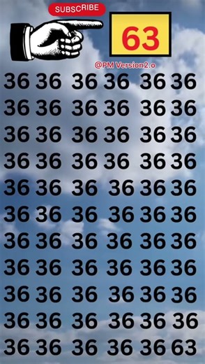 Find 63🤔#find #numbergame #viral #trending #maths #mathstricks #100millon #subscribe