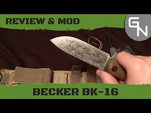KA-BAR Becker BK 16 Review and Modifications
