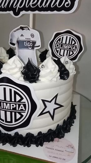 Creative Sports-Themed Birthday Cake Design