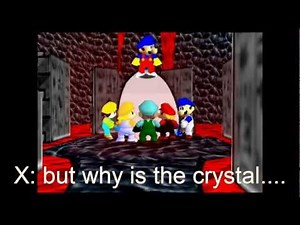 super mario 64 bloopers: Crystal funhouse