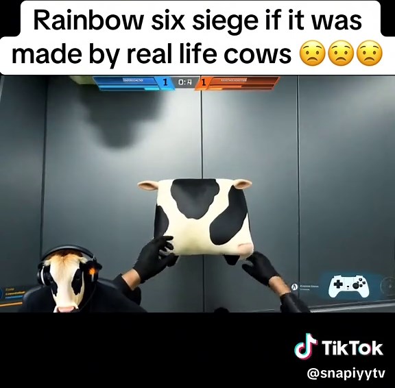 Cows Take Over Rainbow Six Siege Gameplay