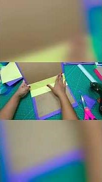 Easy-to-make cardboard book #crafts