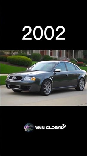 Evolution Of Audi RS6 (2002-2026) #shorts