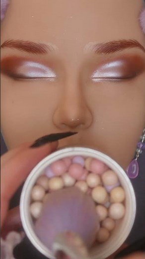 ASMR Soft Glam Makeup Tutorial / GIVEAWAY #makeup #satisfying