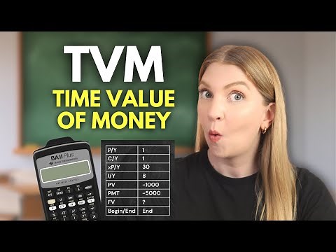 How to Do Time Value of Money (TVM) Calculations on BA II Plus