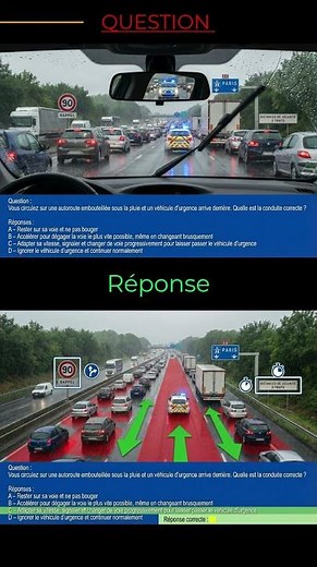 🚦 French Highway Code in 60 seconds! Questions & Tips for Success ✅ S1 @CodeDeLaRouteEnFrance