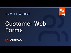 Customer Web Forms