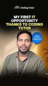 How Coding Tutor Helped Me Get My First IT Opportunity — Khadar Shaik