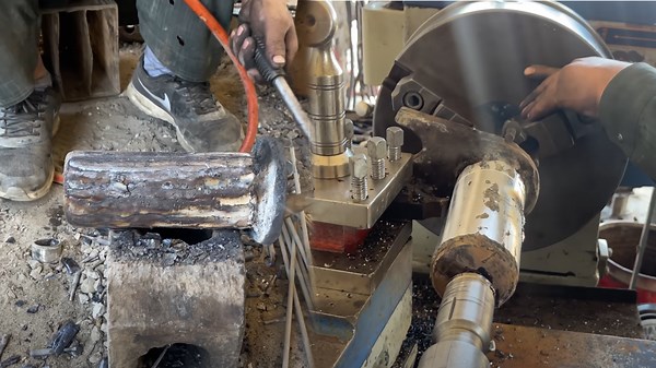 Fixing a Damaged Pin on a Doosan Excavator