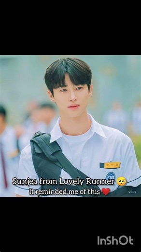I can't get over him 🥺❤️ #kdrama #lovelyrunner #sunjae #fypシ #shorts #edit