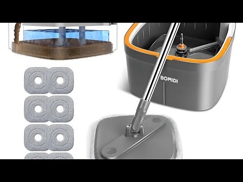 Unboxing And Reviewing The Bomidi Spin Mop (is it as good as they say?!?!?!)