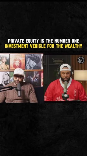 This is the first year private equity has overtaken real estate as the largest share of net worth for the wealthy. What are your thoughts? You can watch the latest episode of Black Out on @earnyourleisure YouTube & all podcast outlets | Earn Your Leisure