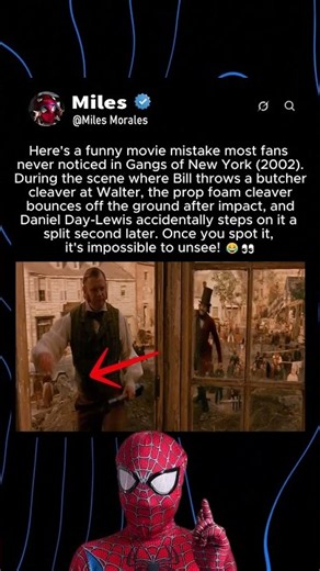 Here's a funny movie mistake most fans never noticed in Gangs of New York (2002)